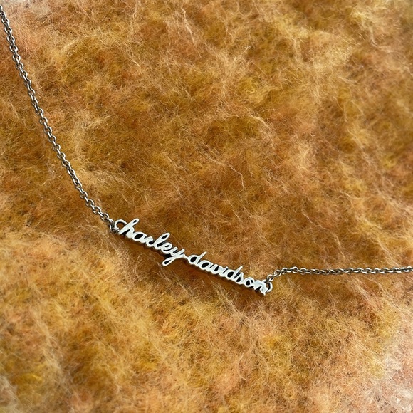 Harley-Davidson Script Necklace - Picture 3 of 6